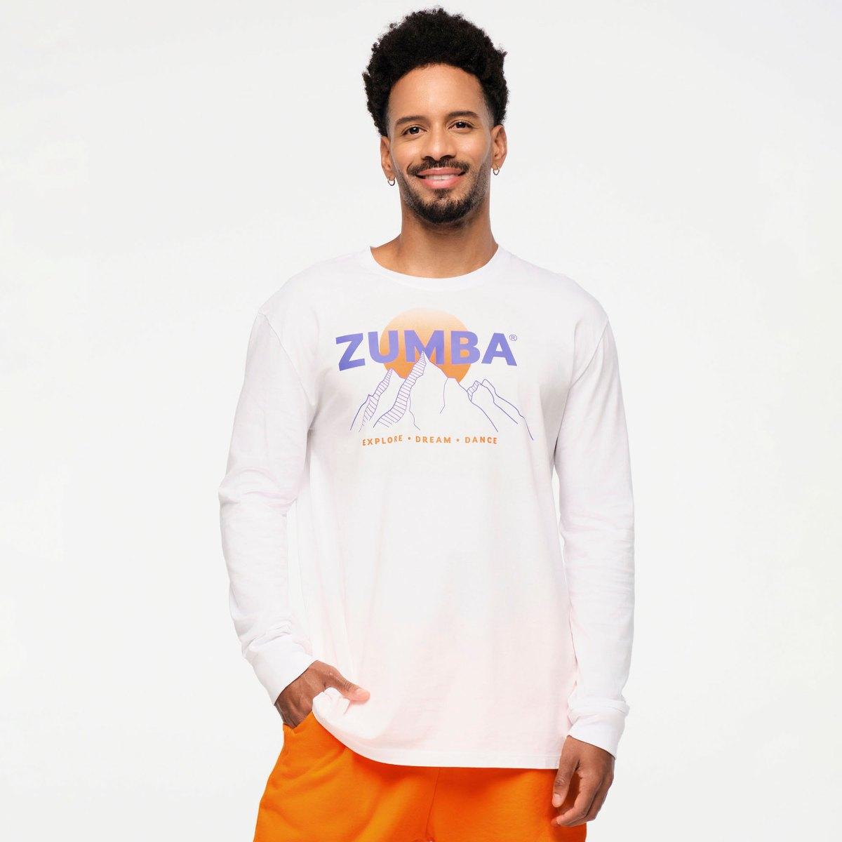 Zumba Explore Unisex Long Sleeve Tee