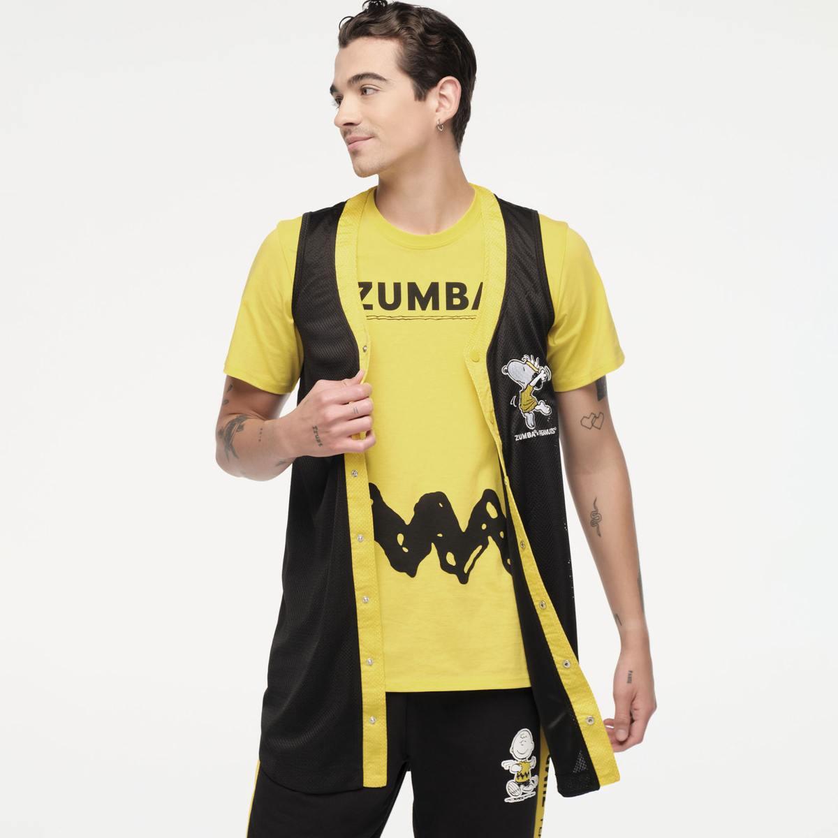 Zumba X Peanuts Sleeveless Baseball Jersey Dress