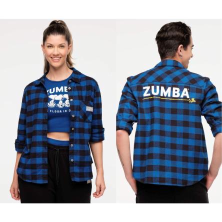 Zumba X Peanuts Long Sleeve Button Down