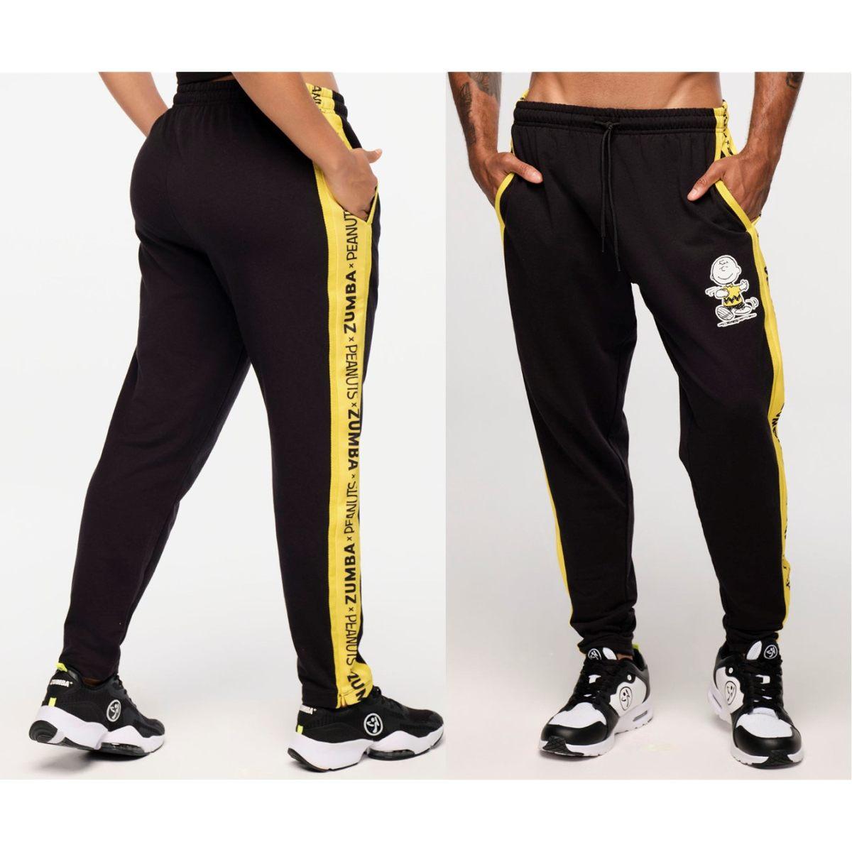 Zumba X Peanuts Men's Knit Jogger With Side Inserts