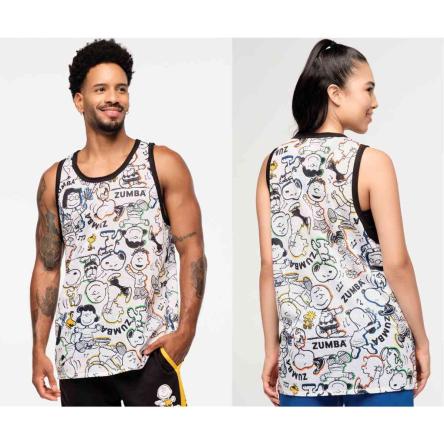 Zumba X Peanuts Men's Basketball Tank