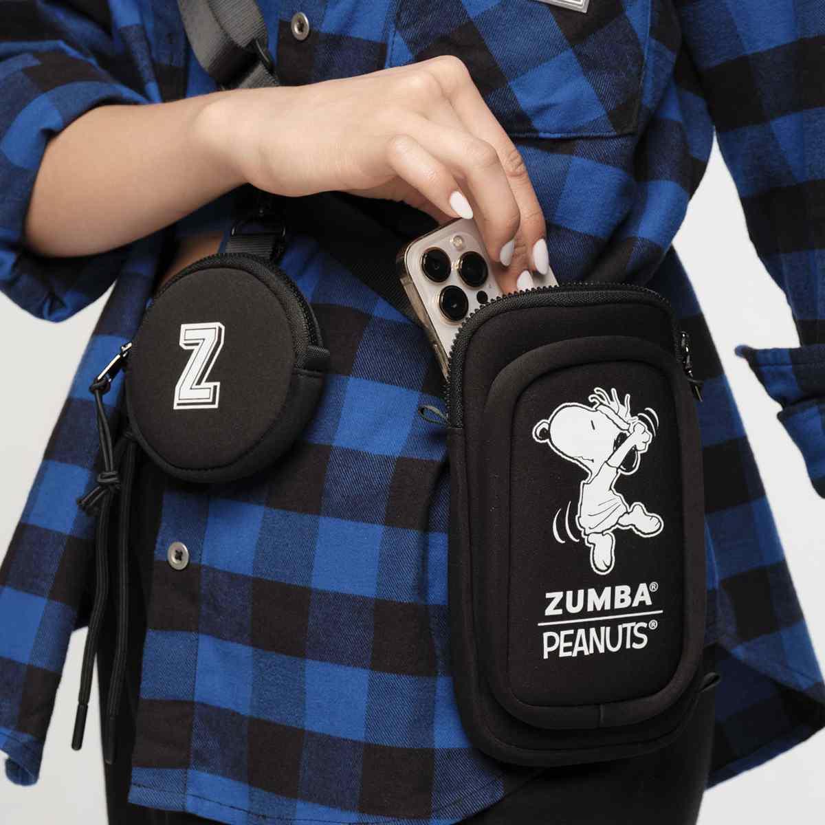 Zumba Cross Body Bag With Pouch
