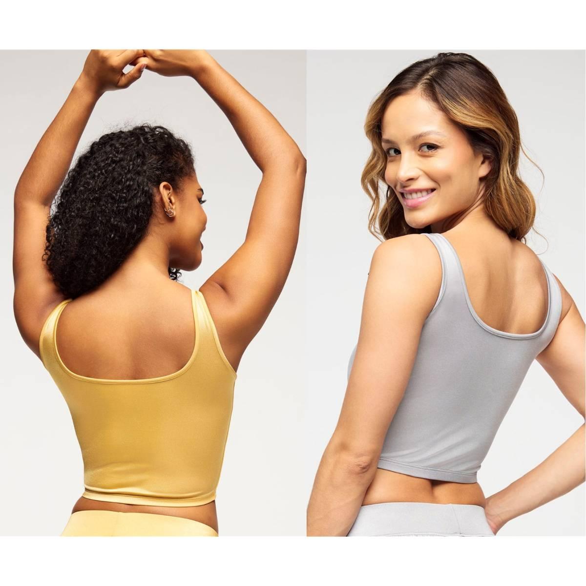 Zumba Runway Square Neck Tank With Shelf Bra