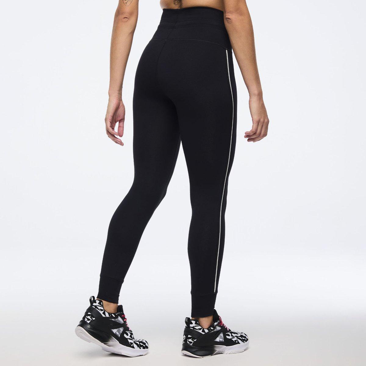 Zumba Prep High Waisted Jogger Leggings - Bold Black