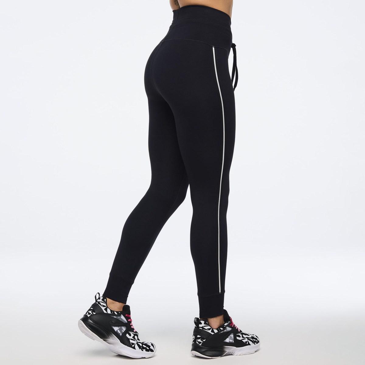 Zumba Prep High Waisted Jogger Leggings - Bold Black