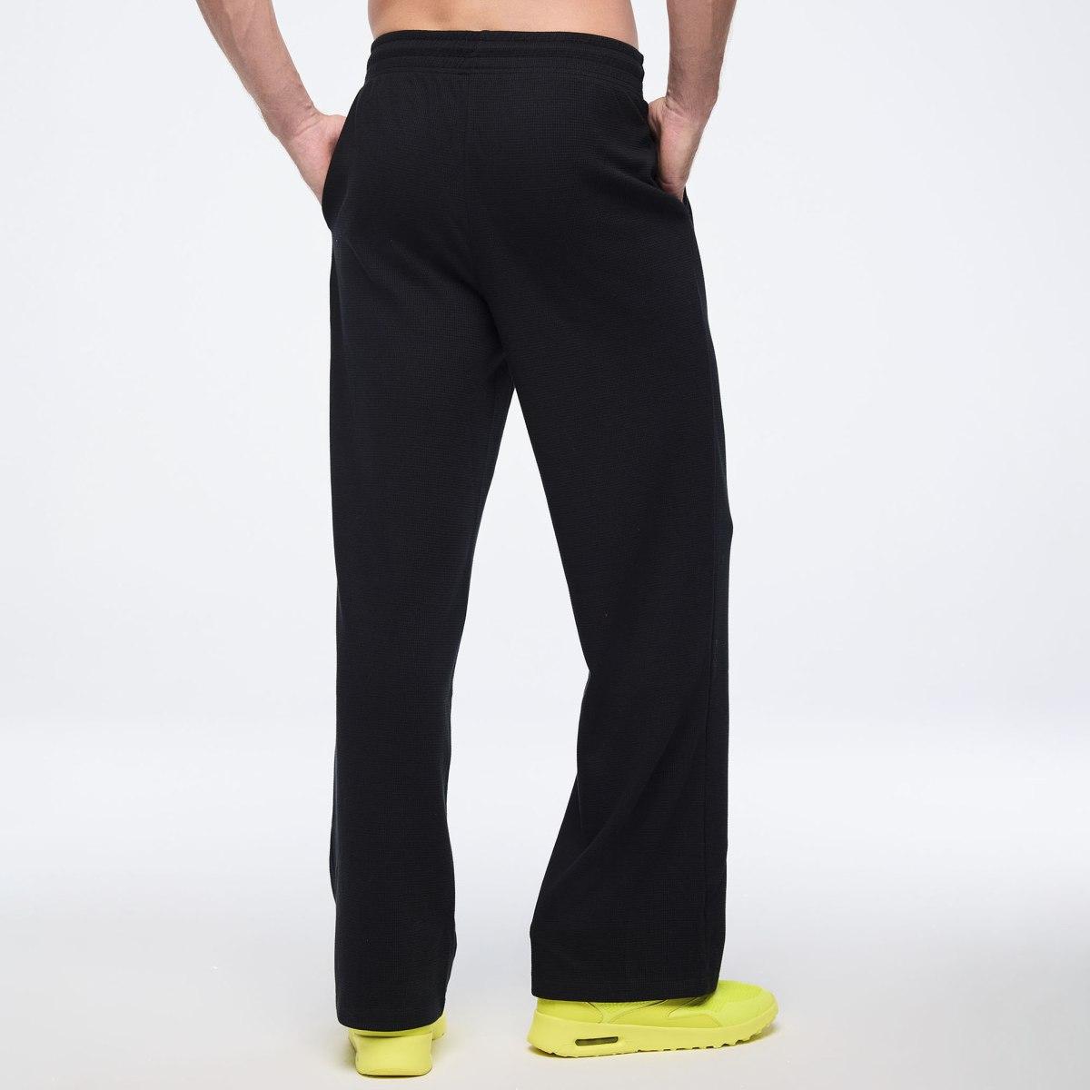 Zumba Haus Waffle Track Pants - Black
