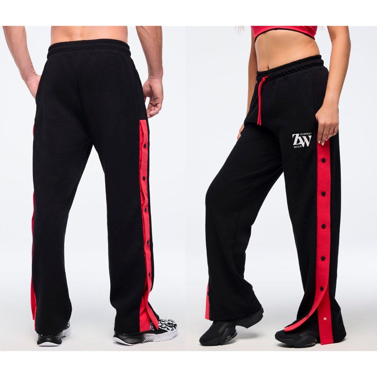 Zumba Haus Men's Side Snap Pants