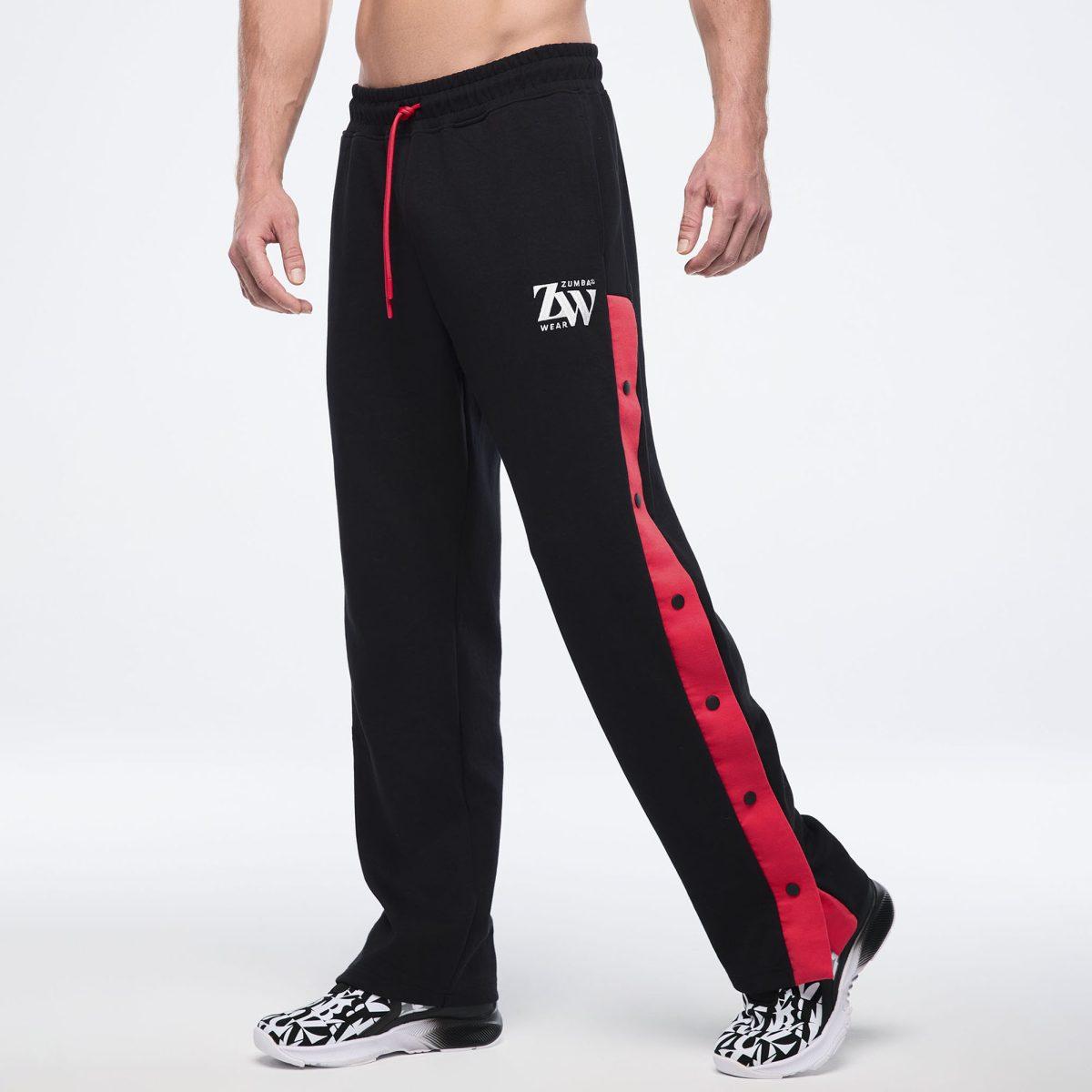 Zumba Haus Men's Side Snap Pants