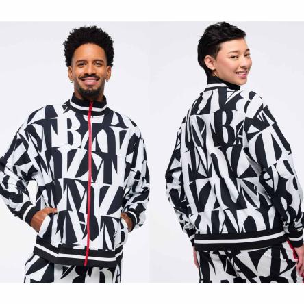 Zumba Haus Unisex Oversized Track Jacket