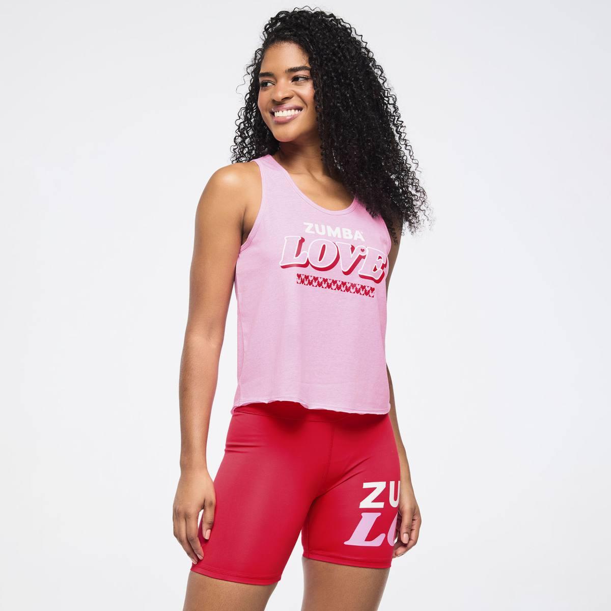 Zumba Love Loose Crop Tank