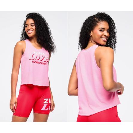 Zumba Love Loose Crop Tank