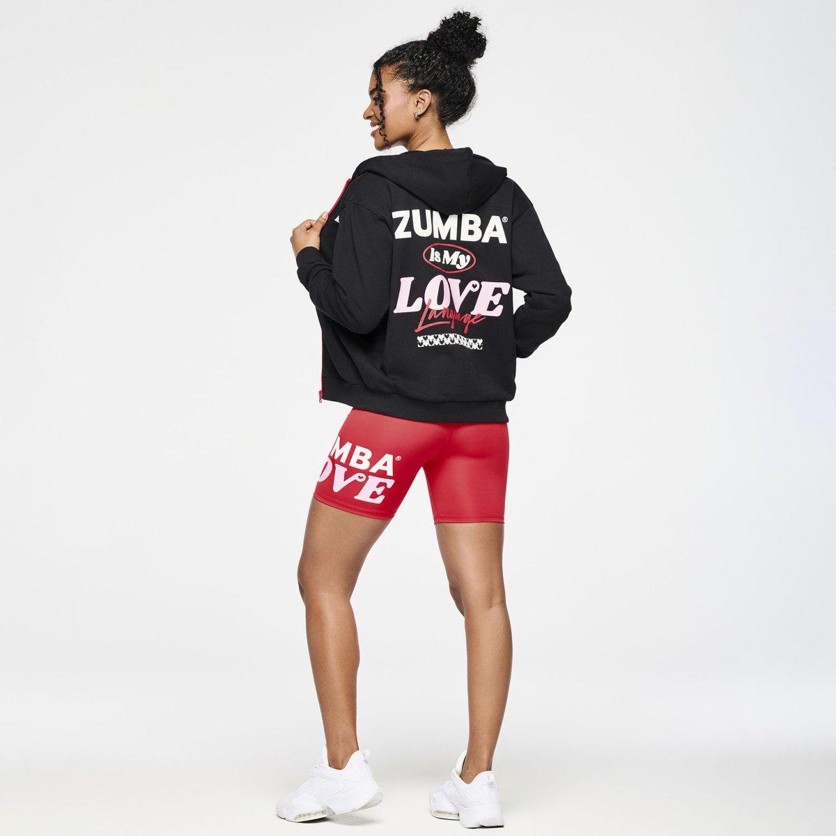 Zumba Love Zip Up Hoodie