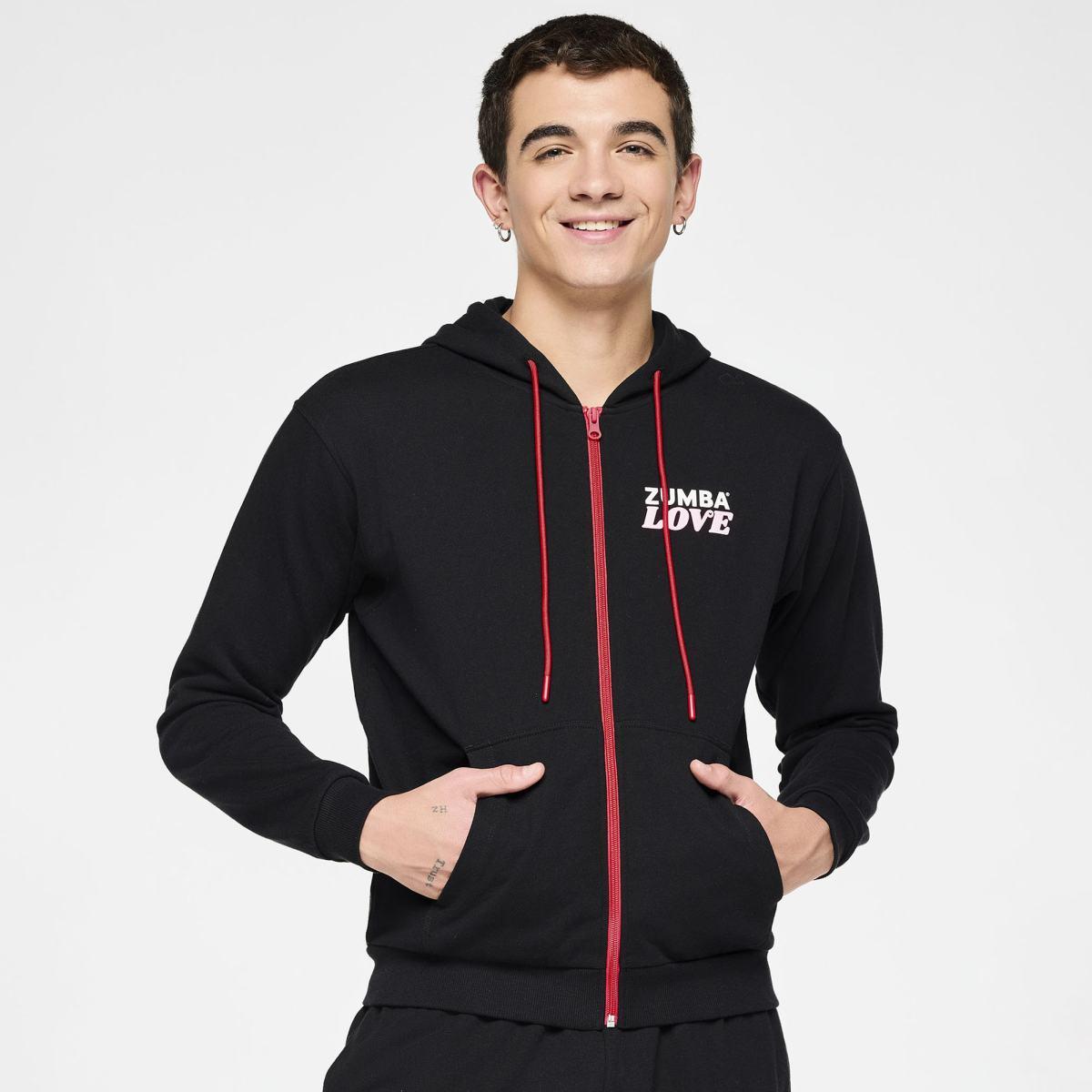 Zumba Love Zip Up Hoodie