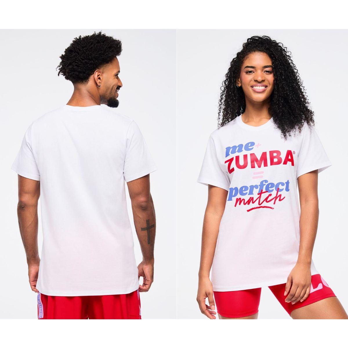 Zumba Love Crew Neck Tee - White