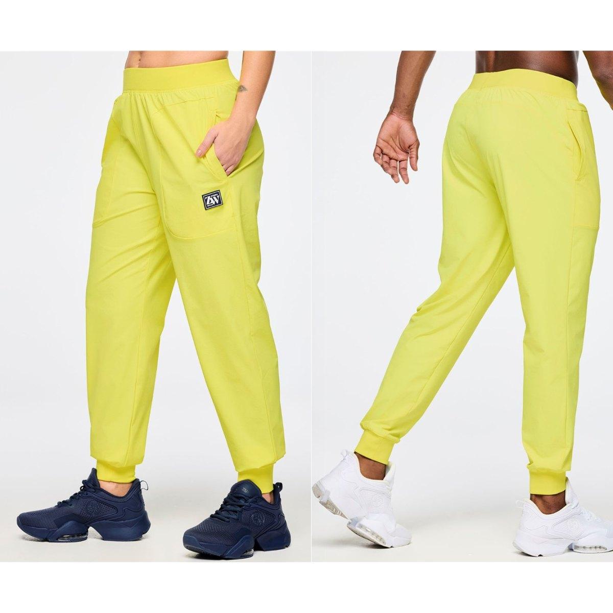 Zumba Out Loud Stretch Woven Slim Ankle Joggers