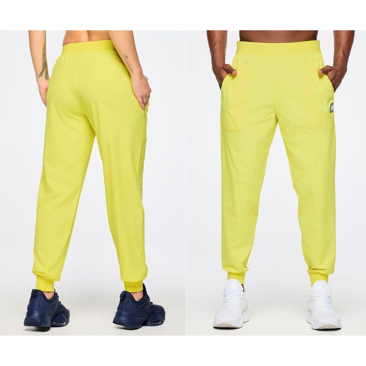 Zumba Out Loud Stretch Woven Slim Ankle Joggers