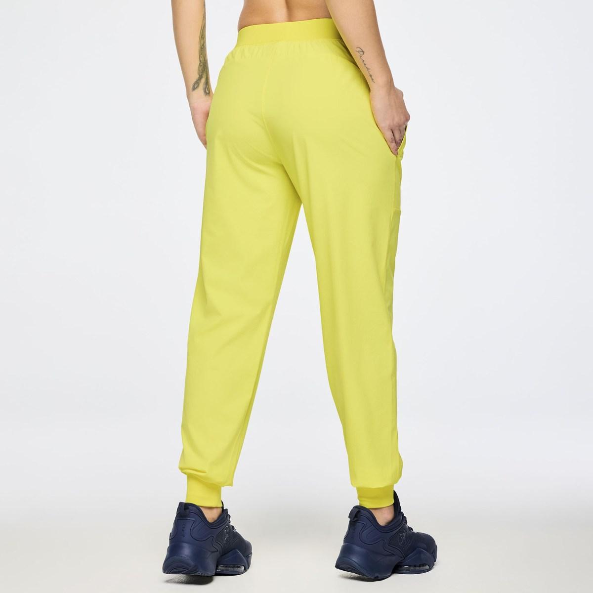 Zumba Out Loud Stretch Woven Slim Ankle Joggers