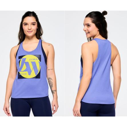 Zumba Out Loud Loose Tank With Round Hem