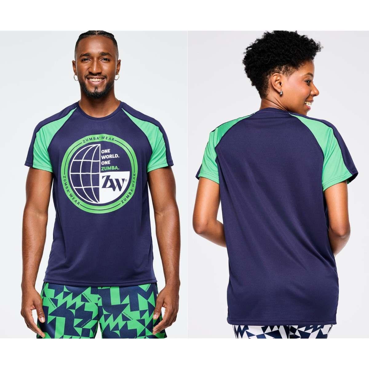 Zumba Out Loud Men's Raglan Crew Neck