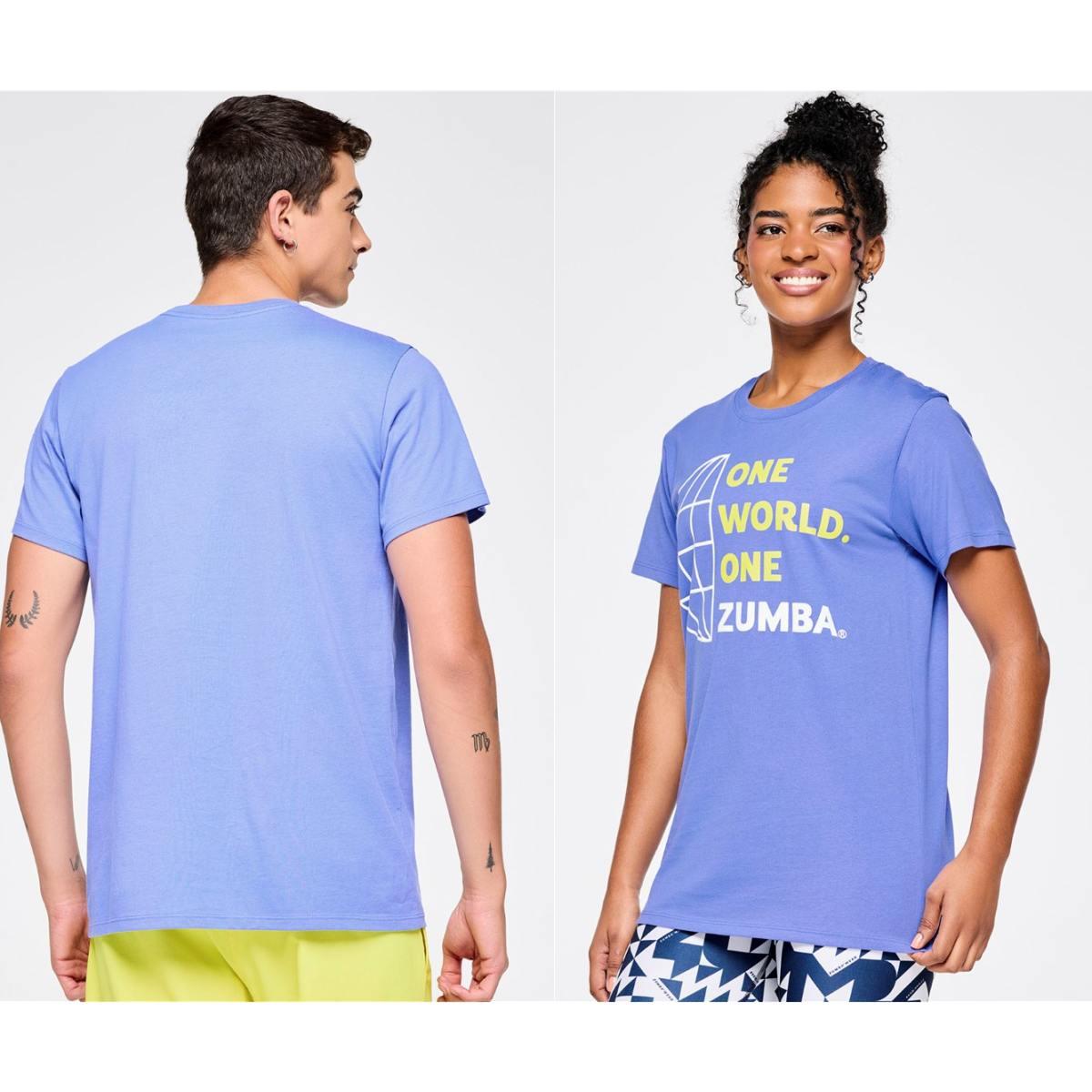 Zumba Out Loud Crew Neck Tee - Purple