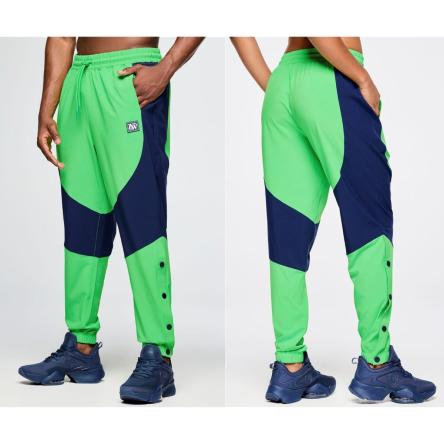 Zumba Out Loud Woven Track Pants With Side Snaps