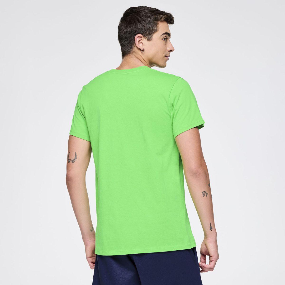 Zumba Out Loud Crew Neck Tee - Green