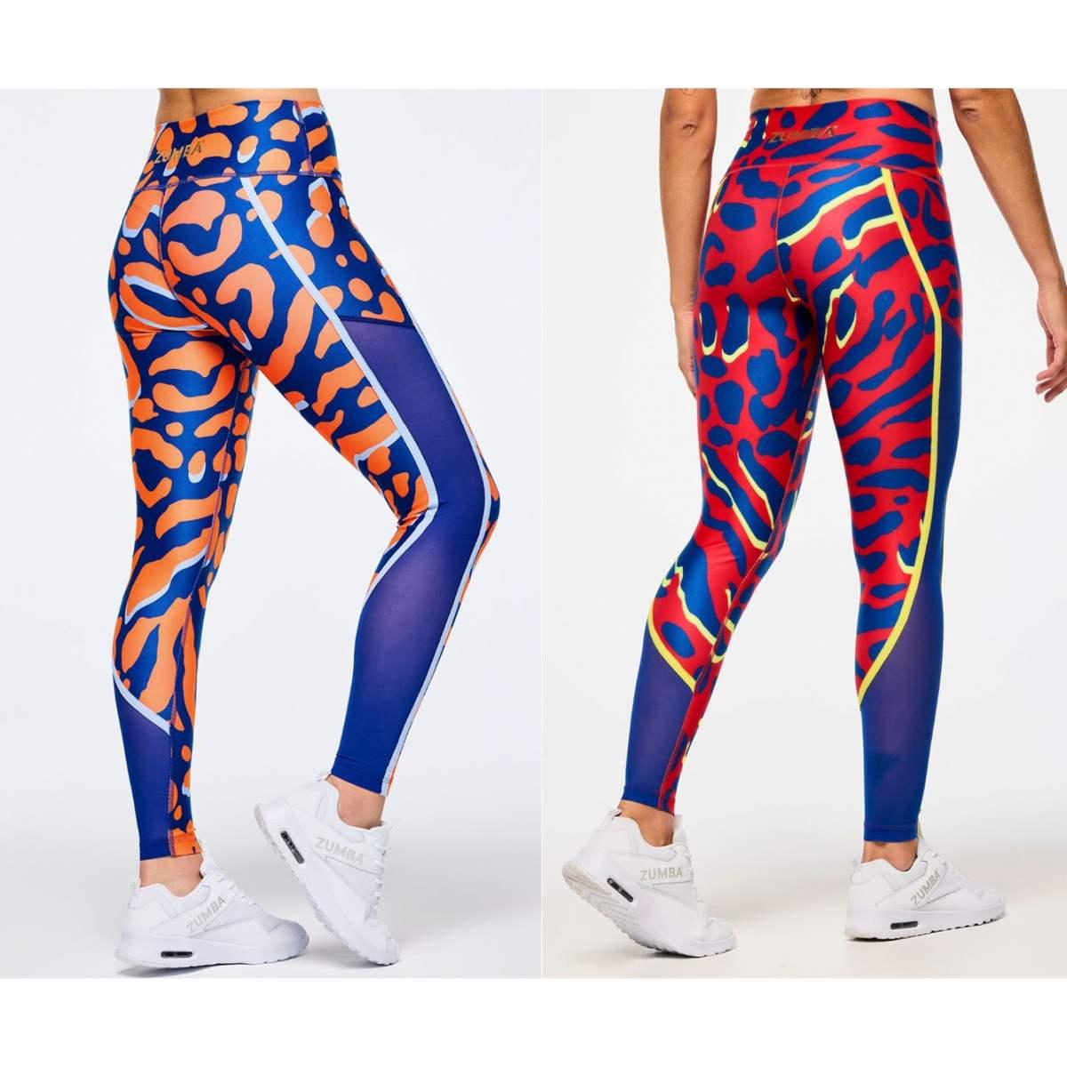 Victory High Waisted Ankle Leggings With Side Inserts