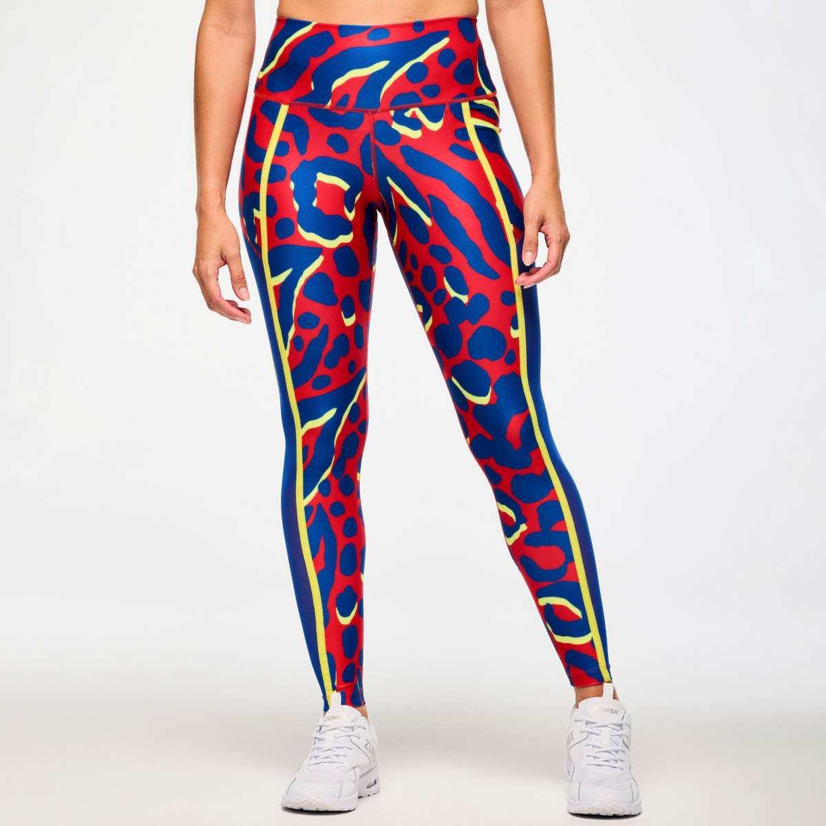 Victory High Waisted Ankle Leggings With Side Inserts
