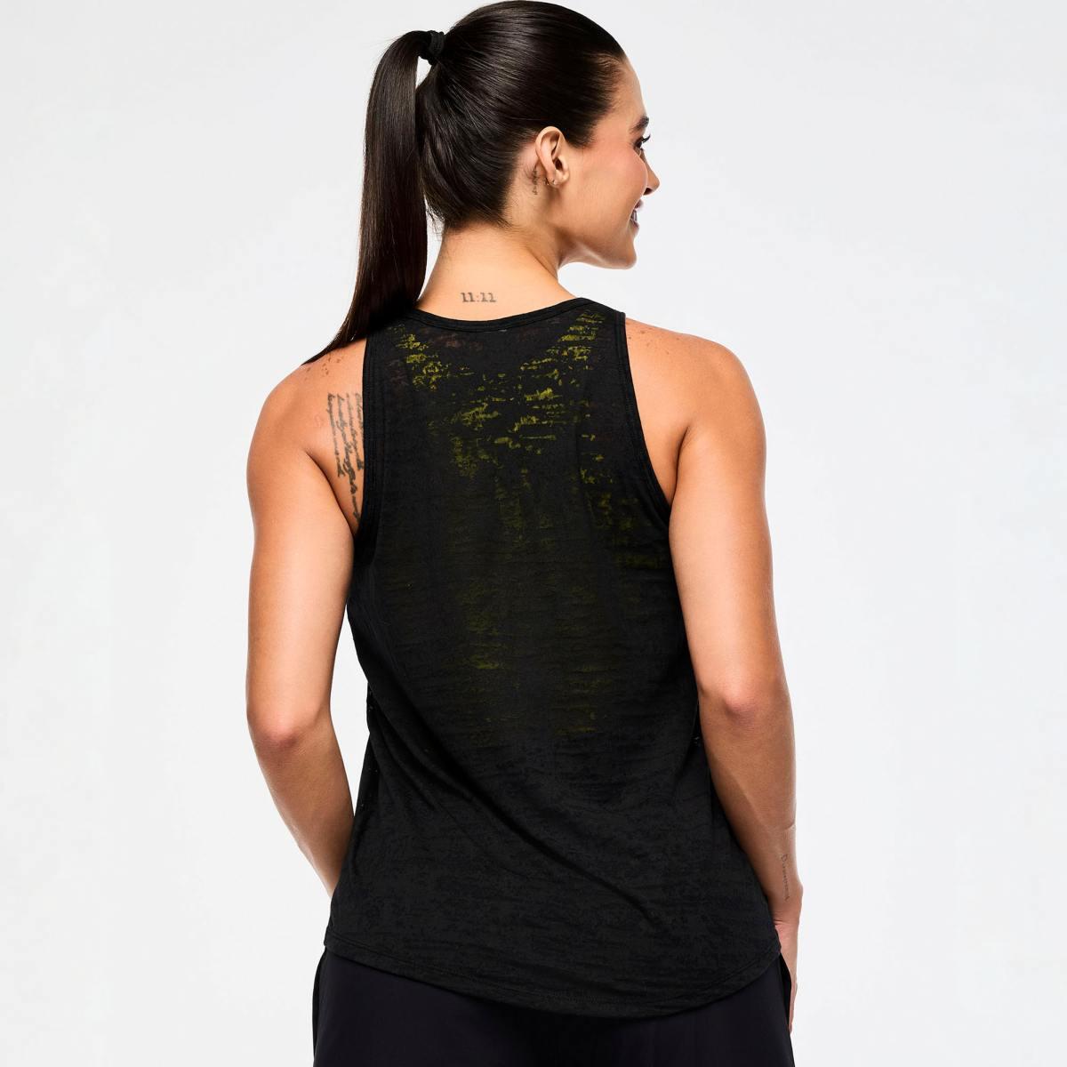 Victory High Low Tank - White