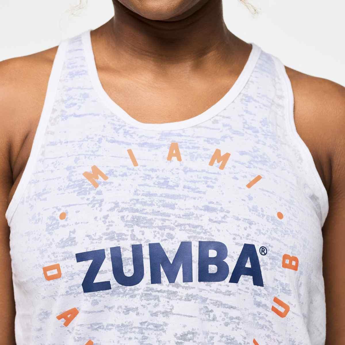 Victory High Low Tank - White