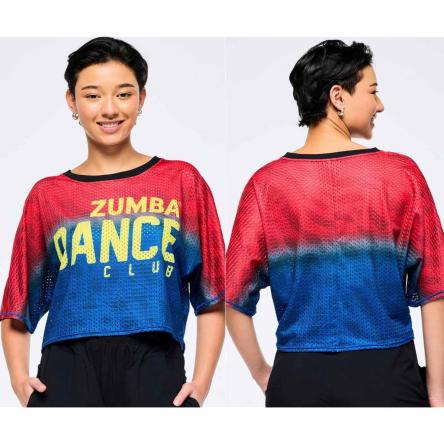 Victory Boxy Dolman Crop Top