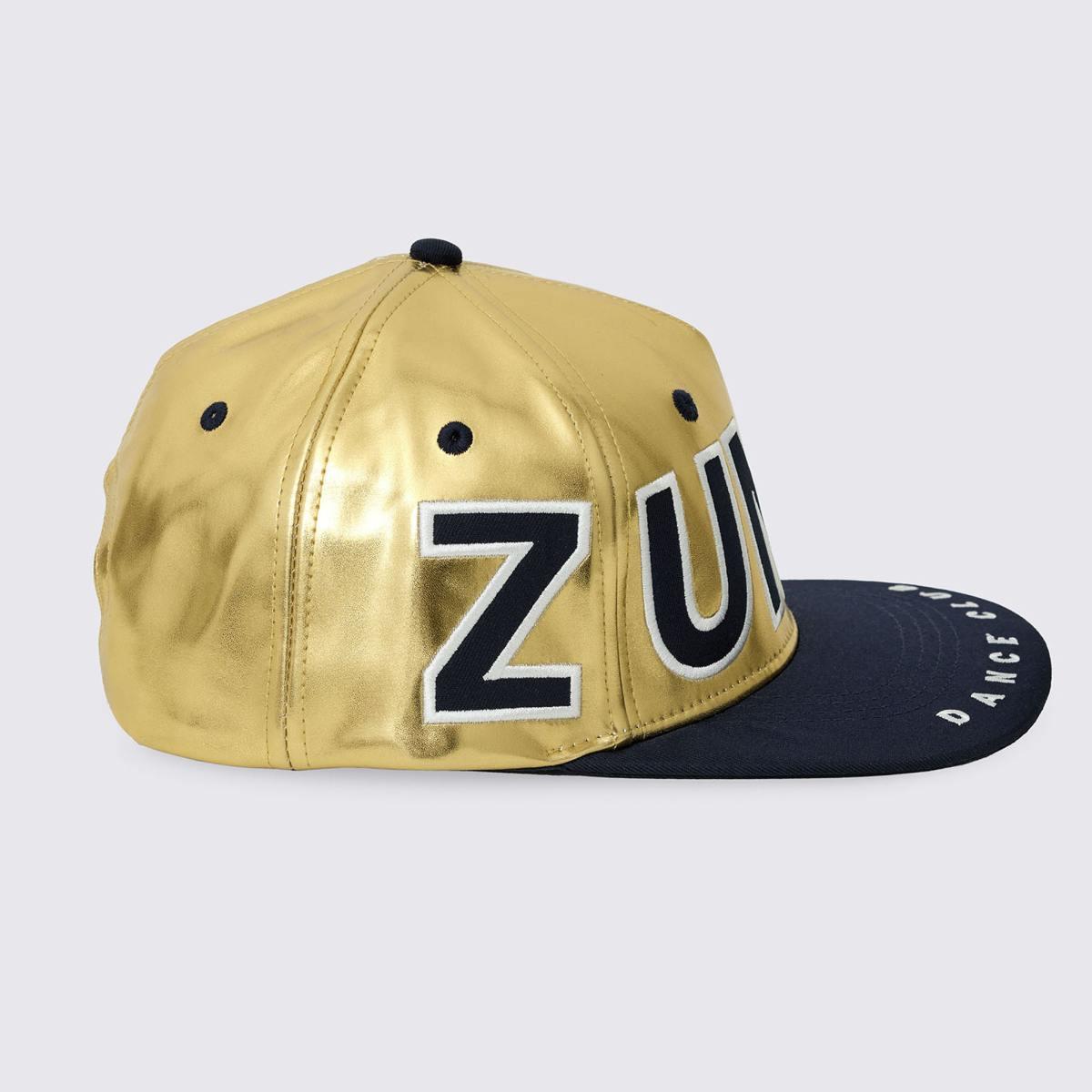 Victory Flat Bill Snapback Hat - Gold