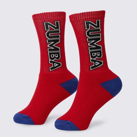 Victory Plush High Socks - Cherry