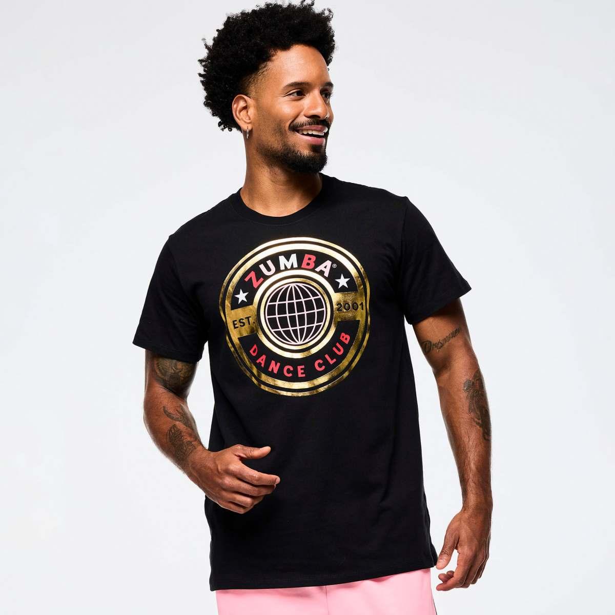 Victory Crew Neck Tee - Black