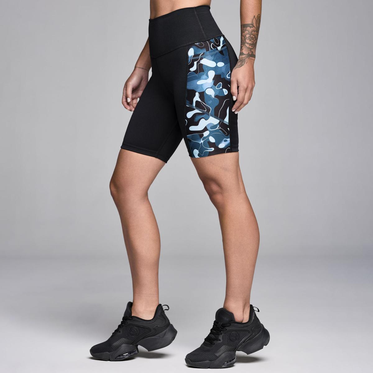 STRONG iD High Waisted Biker Shorts With Pockets