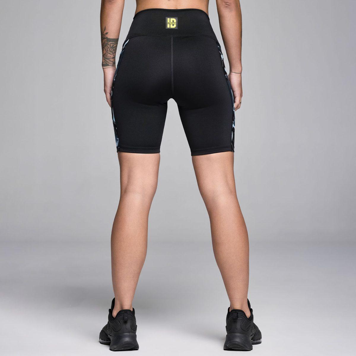 STRONG iD High Waisted Biker Shorts With Pockets