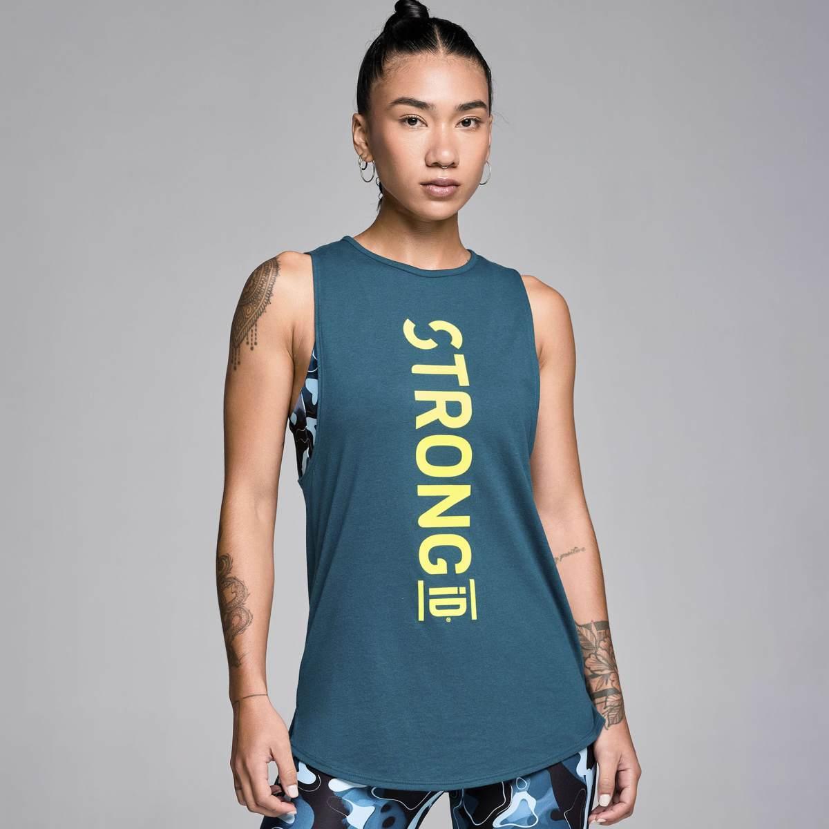 STRONG iD Muscle Tank With Round Hem