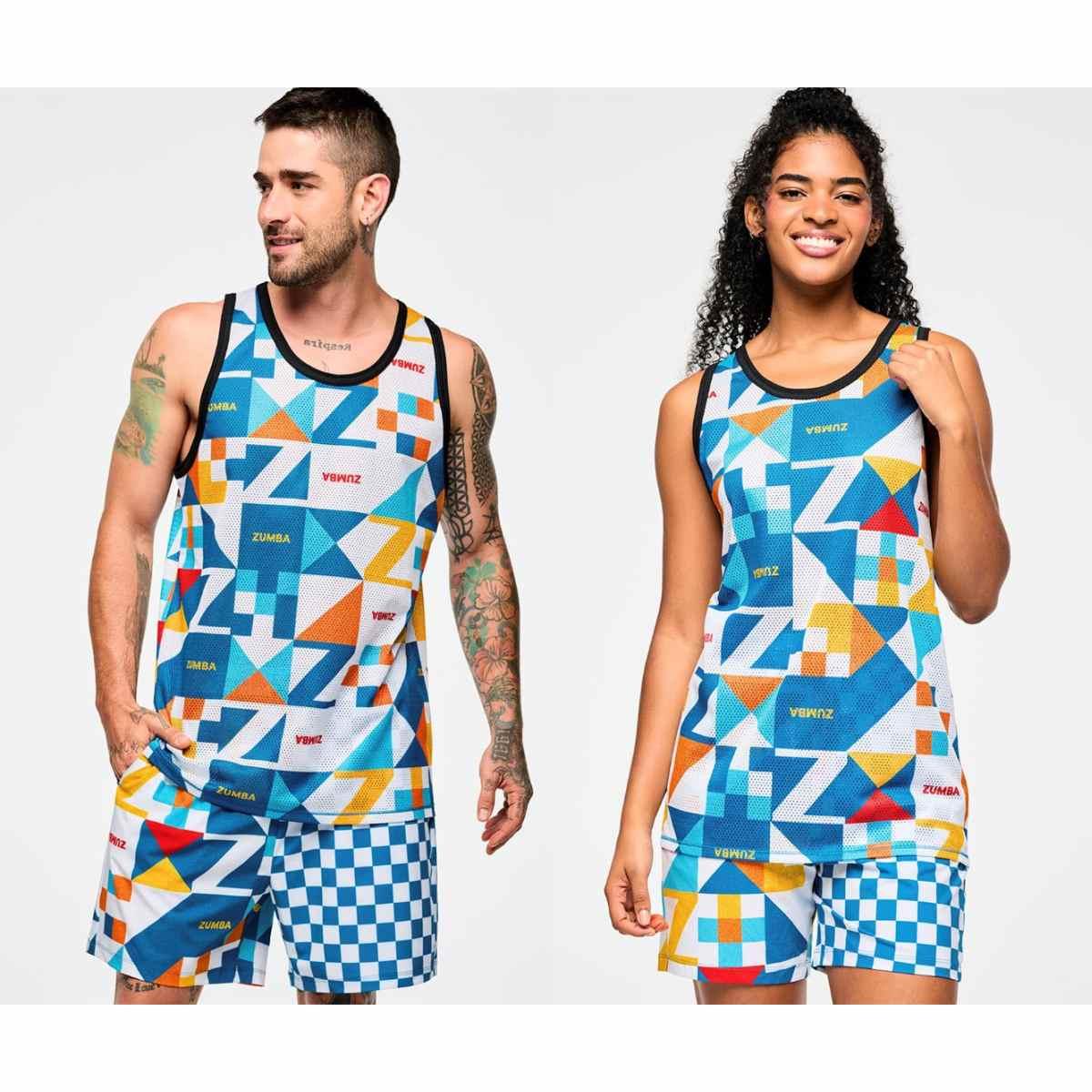 Zumba Rays Men's Basketball Tank