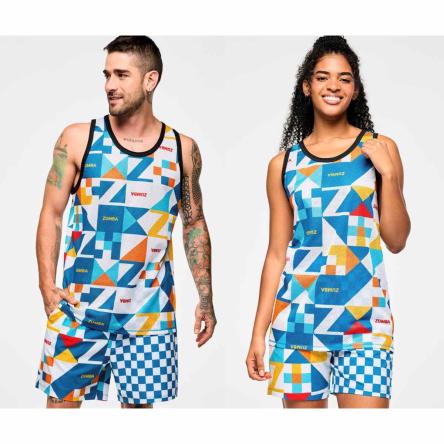 Zumba Rays Men's Basketball Tank