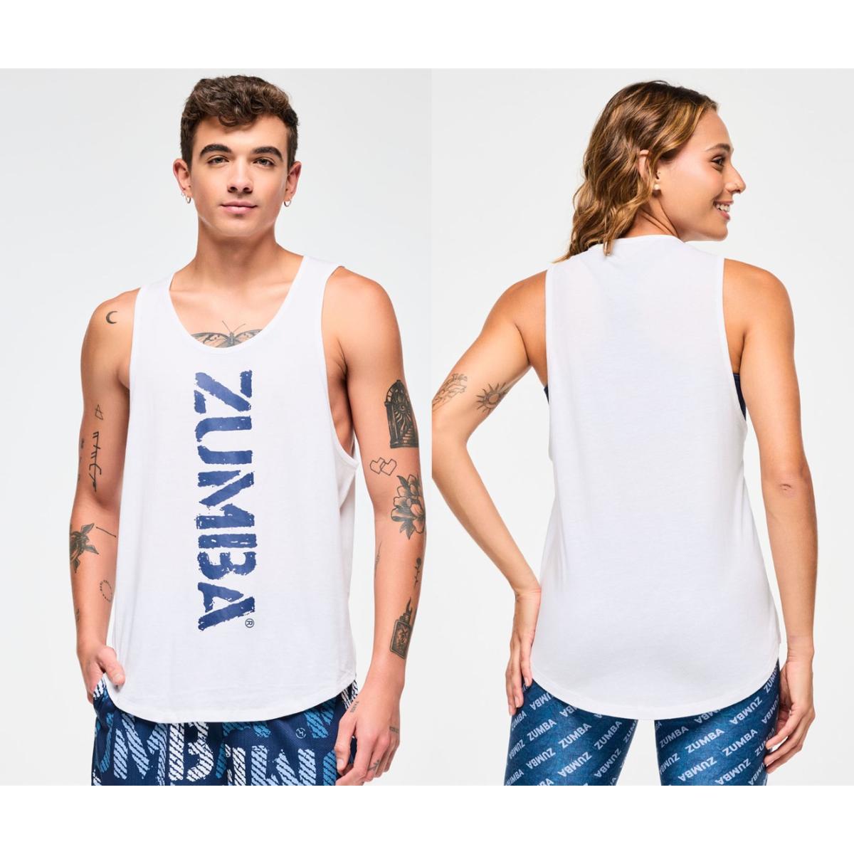 Blue Jean Men's Open Neck Tank