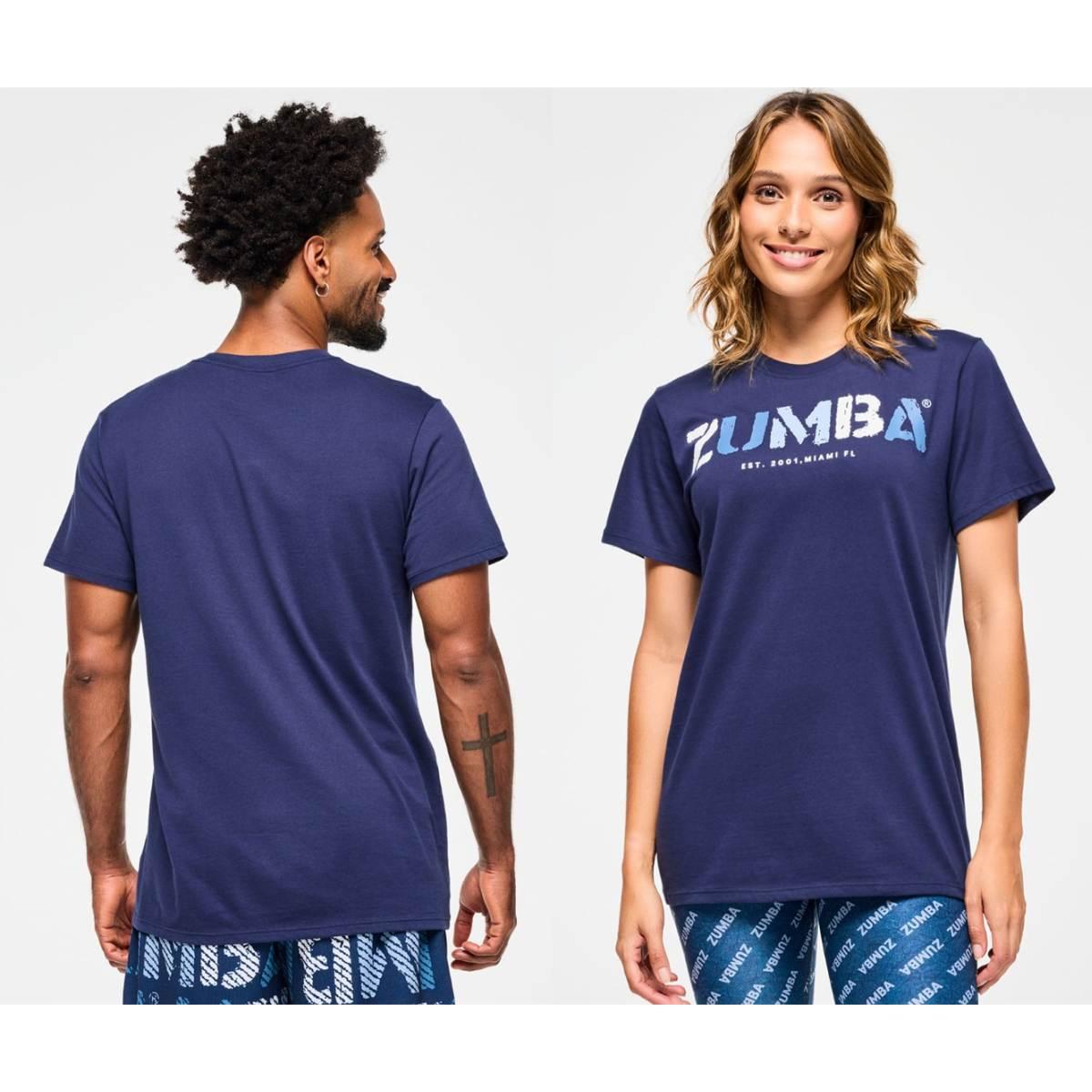 Blue Jean Crew Neck Tee - Indigo