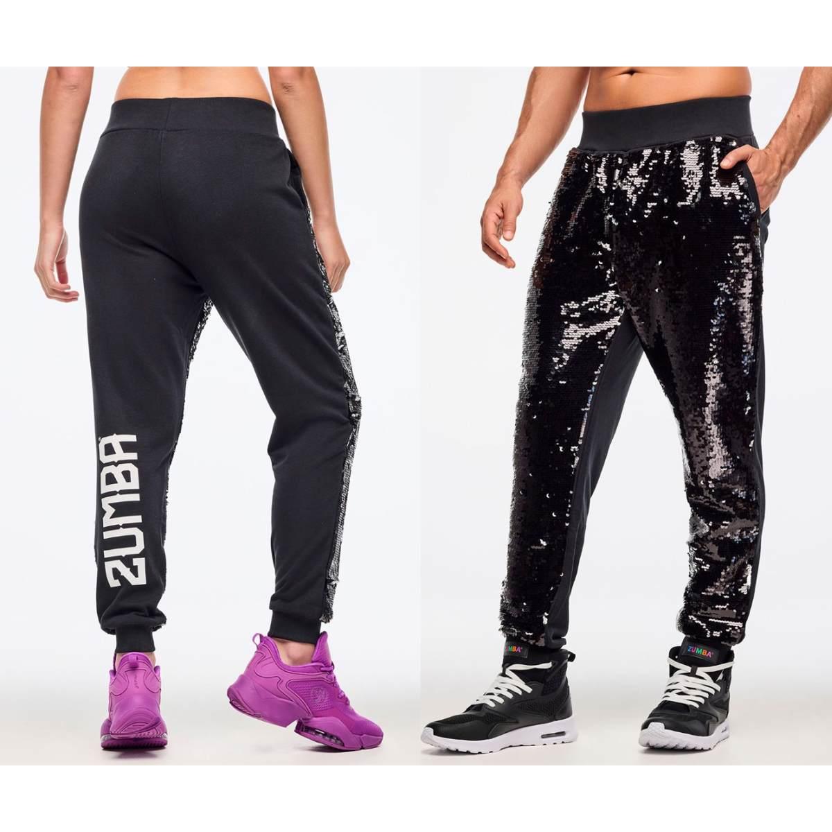 Zumba Libre Sequin Knit Joggers