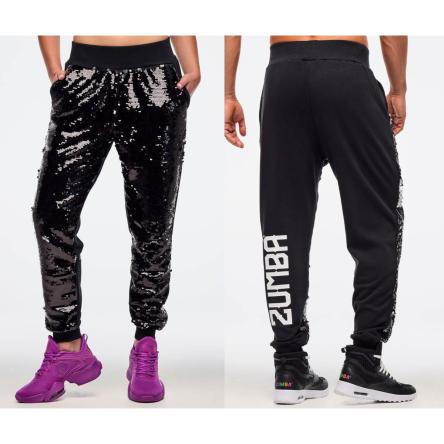 Zumba Libre Sequin Knit Joggers
