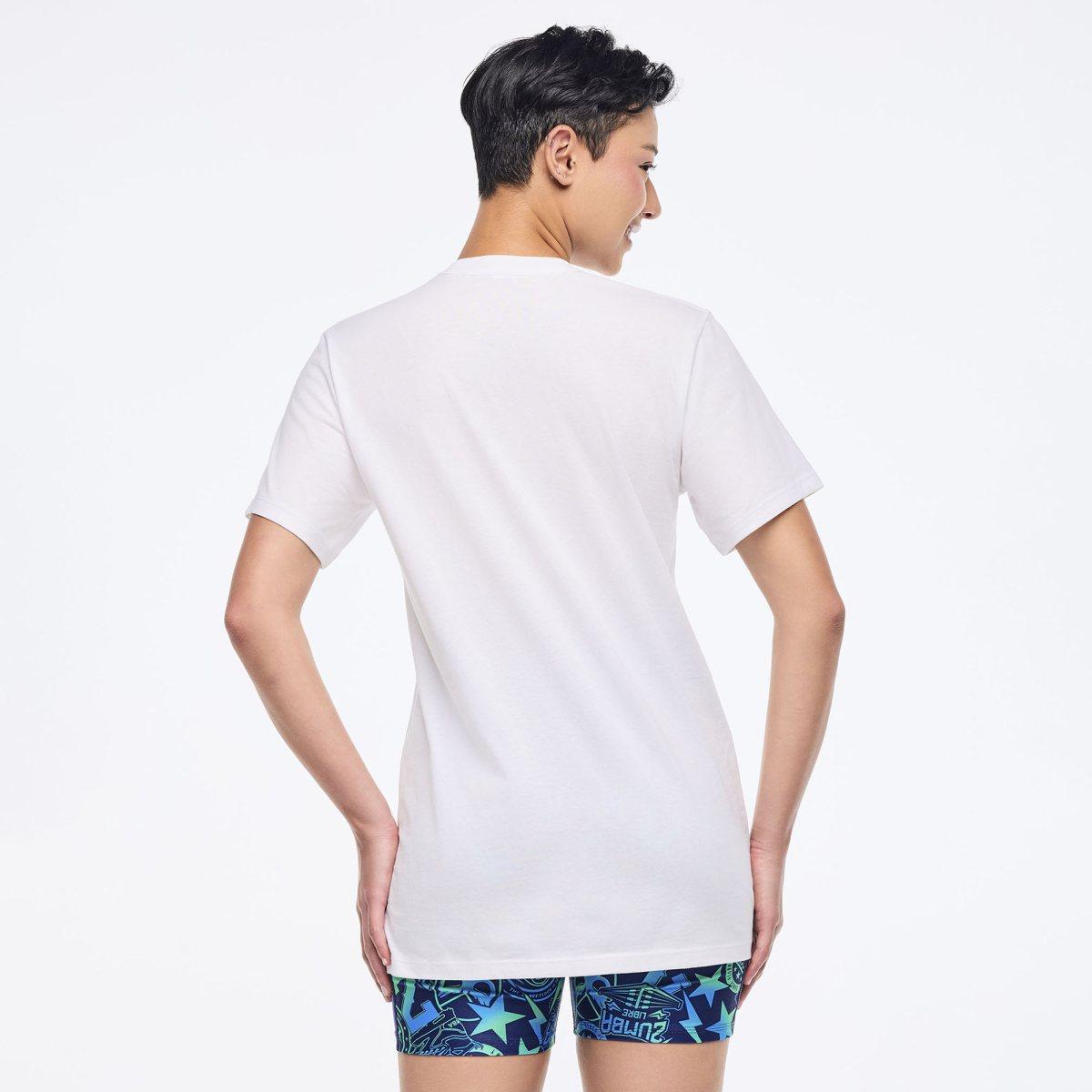 Zumba Libre Crew Neck Tee - Wear It Out White