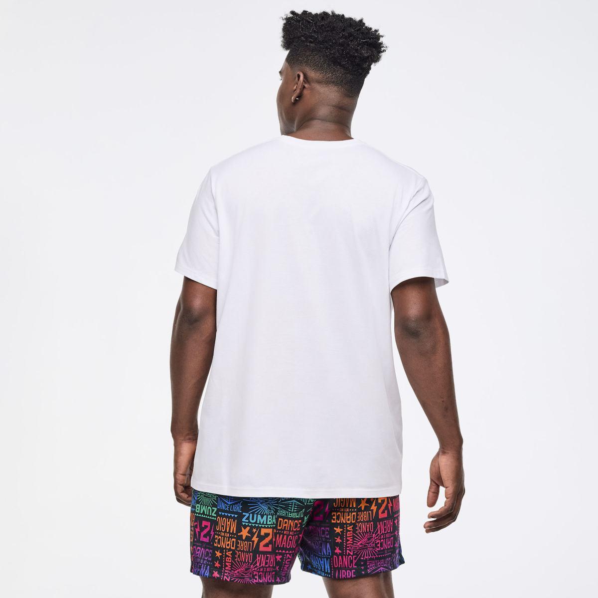 Zumba Libre Crew Neck Tee - Wear It Out White
