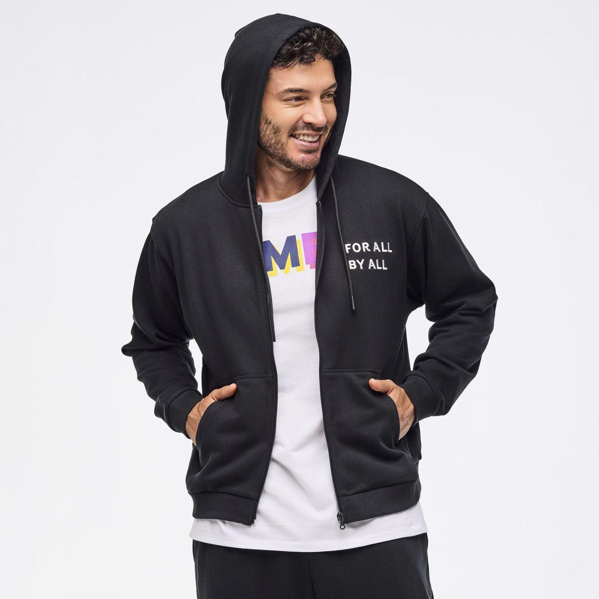 Zumba Multicolor Logo Zip-Up Hoodie