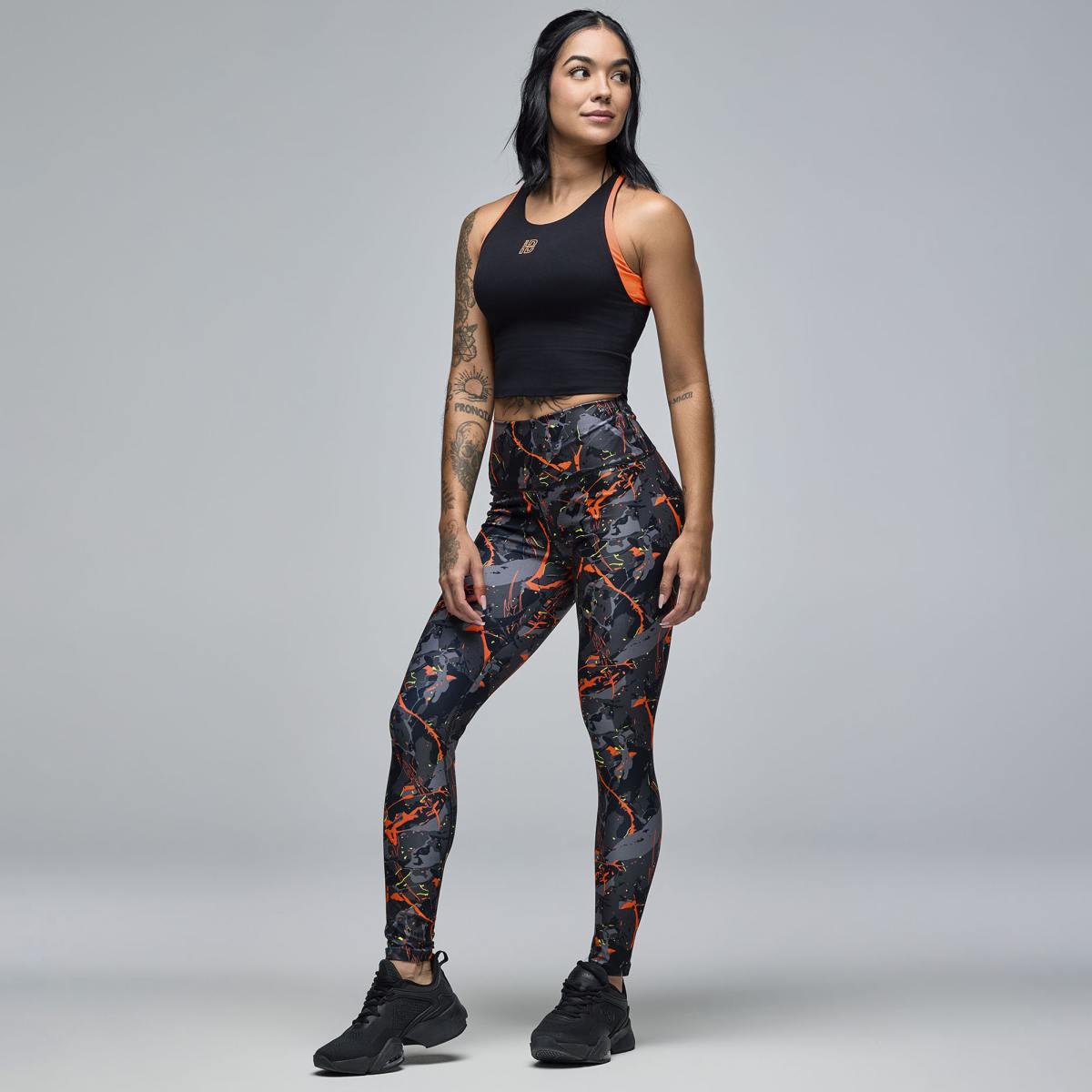 STRONG iD High Neck Racerback Tank With Shelf Bra