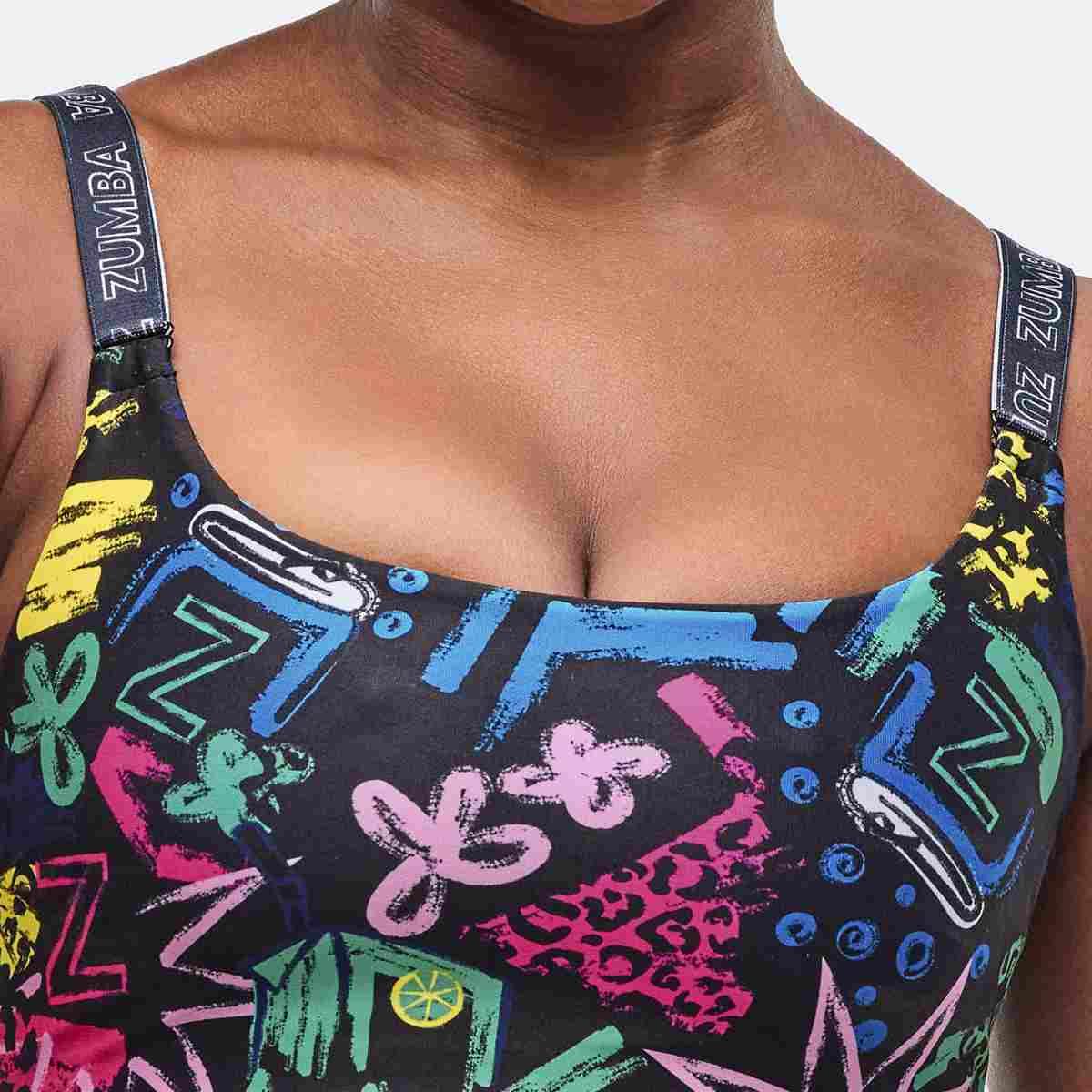 Sizzlin' Scoop Bra With Cross Back Straps