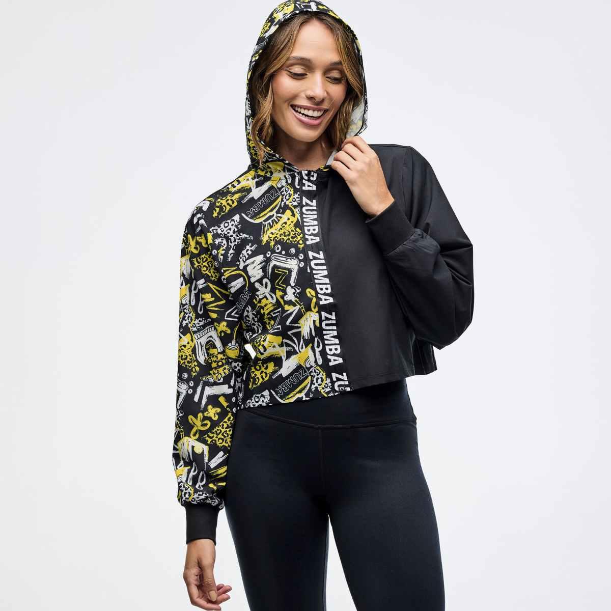 Sizzlin' Woven Zip-Up Hoodie