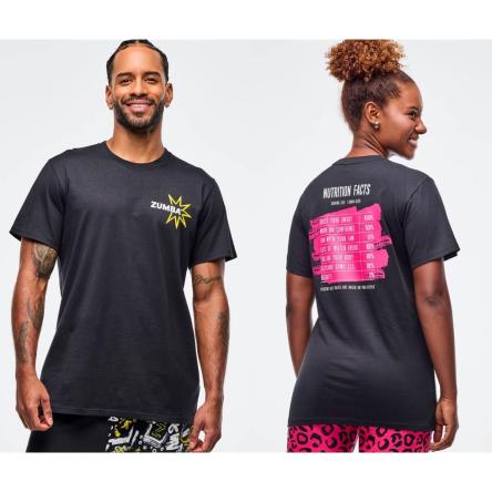 Sizzlin' Crew Neck Tee - Bold Black
